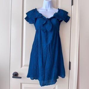 Blue Dress size 4 (S)